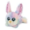 Nici Glubschis Pluchen Knuffel Liggende Konijn Rainbow Candy -Nici 2450256a