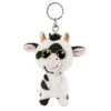 Nici Glubschis Pluchen Sleutelhanger Koe, 9cm -Nici 2450298a