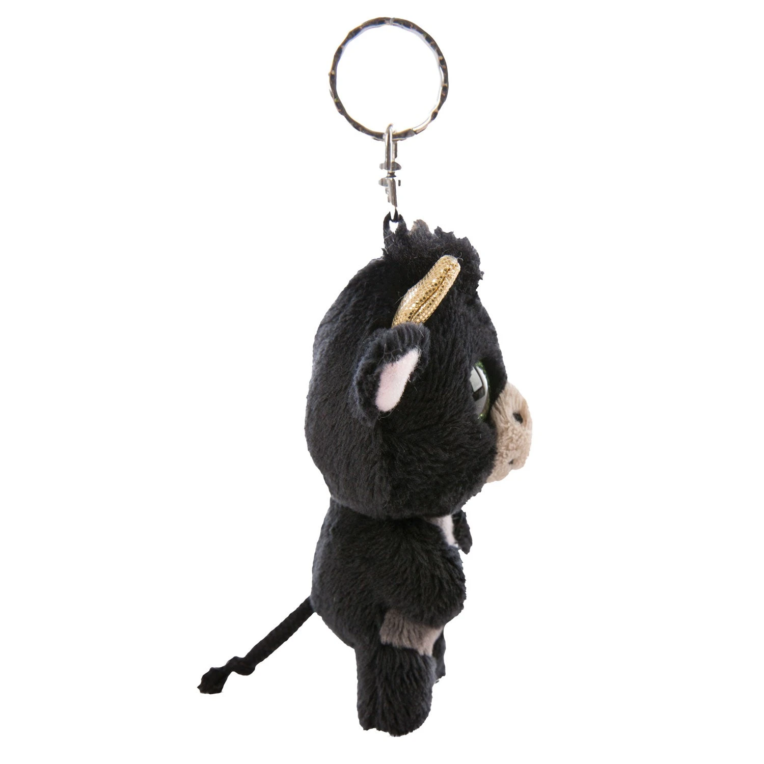 Nici Glubschis Pluchen Sleutelhanger Stier Bubaly, 9cm 4 Nici Glubschis Pluchen Sleutelhanger Stier Bubaly, 9cm - Afbeelding 2