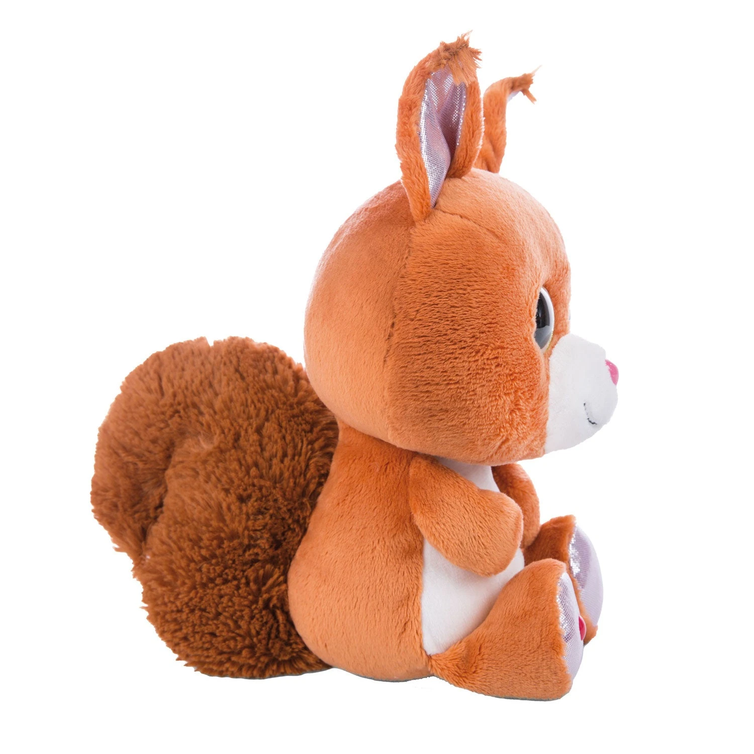 Nici Glubschis Pluchen Knuffel Eekhoorn Squibble, 15cm 4 Nici Glubschis Pluchen Knuffel Eekhoorn Squibble, 15cm - Afbeelding 2