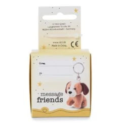 Nici Pluchen Sleutelhanger Hond Happy Birthday In Geschenkdo -Nici 2450350c