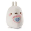 Nici Pluchen Knuffel Molang Regenboog Met Hart In Geschenkdo -Nici 2450361b