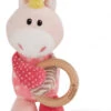 Nici Bijtring Unicorn Stupsi 18,5 X 12 X 6,5 Cm Hout/pluche Roze -Nici nici bijtring unicorn stupsi 185 x 12 x 65 cm hout pluche roze 832048 1617954331
