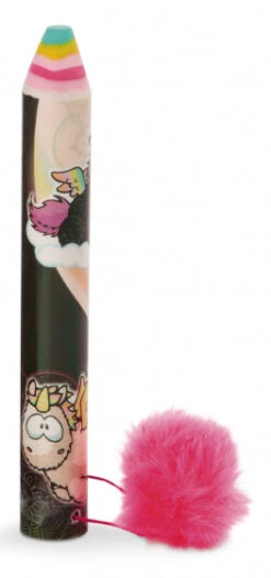 Nici Gumpotlood Unicorn Rainbow Junior 13 Cm Rubber Zwart