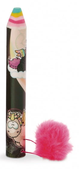 Nici Gumpotlood Unicorn Rainbow Junior 13 Cm Rubber Zwart