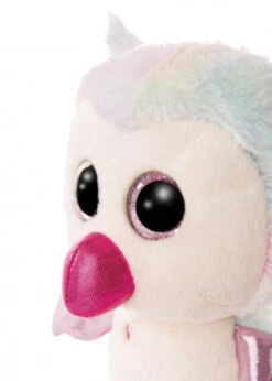 Nici Glubschis Pluchen Knuffel Uil Princess Holly, 25cm -Nici nici knuffel glubschis uil junior 25 cm pluche wit roze 5 830280 1617786927