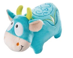 Nici Knuffel Koe Junior 15 X 9 X 10 Cm Pluche/polyester Blauw