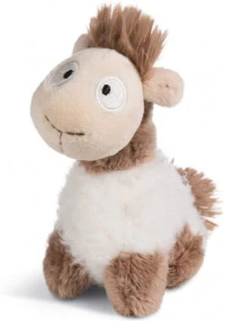 Nici Knuffel Lama Baby Junior 12 Cm Polyester Bruin