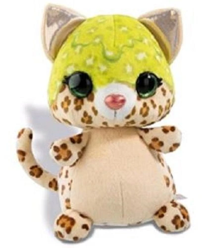 Nici Knuffel Luipaard Junior 12 Cm Pluche Bruin/lime