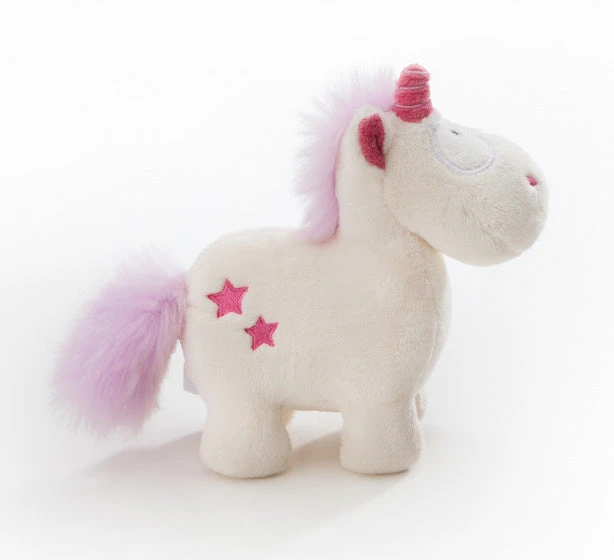 Nici Knuffel Theodor Junior 32 Cm Fleece/polyester Roze/wit - Afbeelding 2