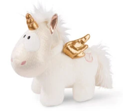 Nici Knuffel Unicorn Angel Junior 45 Cm Pluche Roze/goud
