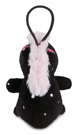 Nici Knuffel Unicorn Carbon Junior Pluche 8 Cm Zwart/paars - Afbeelding 2