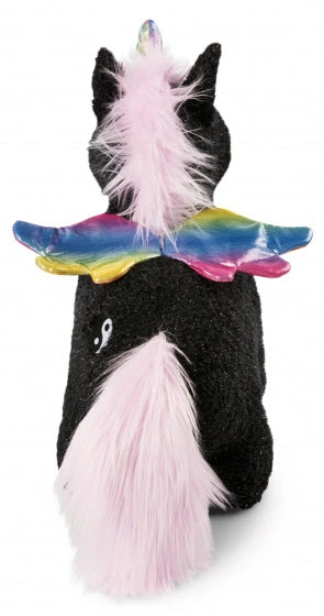 Nici Knuffel Unicorn Yin 34 X 32 Cm Pluche/polyester Zwart - Afbeelding 3
