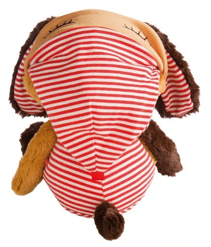 Nici Knuffeldier Hond Woofl 22 Cm Pluche Bruin 6 Nici Knuffeldier Hond Woofl 22 Cm Pluche Bruin - Afbeelding 4