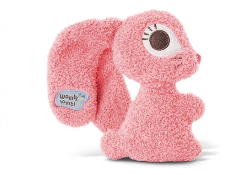 Nici Knuffeldier Konijn 2D Hopsalie 18 Cm Pluche Roze - Afbeelding 2