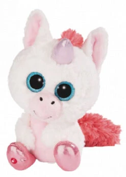 Nici Glubschis Pluchen Knuffel Eenhoorn Milky-Free, 25cm