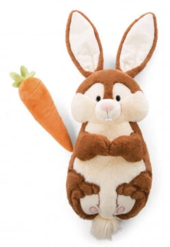 Nici Knuffelkonijn Met Wortel 38 Cm Pluche/polyester Bruin -Nici nici knuffelkonijn met wortel 38 cm pluche polyester bruin 3 990476 1634983324