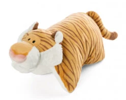 Nici Knuffelkussen Tiger Junior 40 X 30 Cm Polyester Bruin
