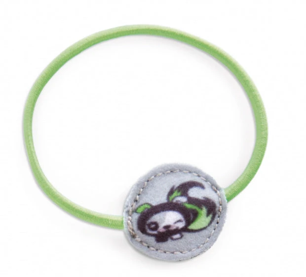 Nici Knuffelpop Pixidoos Bami 20 Cm Pluche Zwart/groen - Afbeelding 5