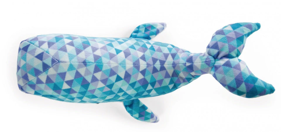 Nici Knuffelwalvis Atlantic Friends Junior 22 Cm Pluche Blauw - Afbeelding 2