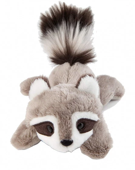 Nici Knuffelwasbeer Junior 12 Cm Pluche Grijs/wit