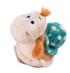 Nici Magneet Classic Slak 10,5 Cm Pluche Beige/blauw