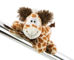 Nici Magneet Giraffe Gina 12 Cm Pluche Beige/bruin