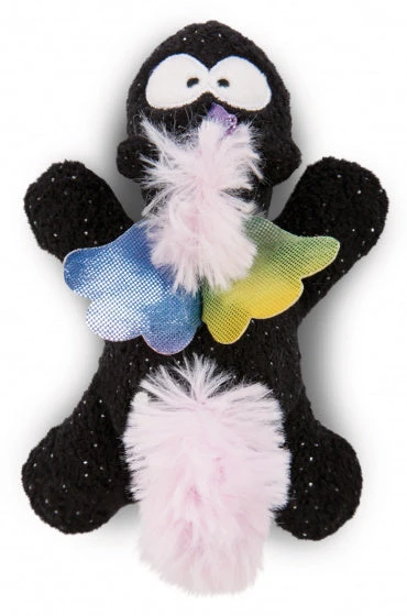 Nici Magneet Unicorn Yin 8 X 12 Cm Pluche/polyester Zwart - Afbeelding 2