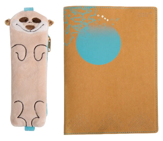 Nici Notitieboekje Met Etui Junior A5 Papier/kunstleer 2-delig