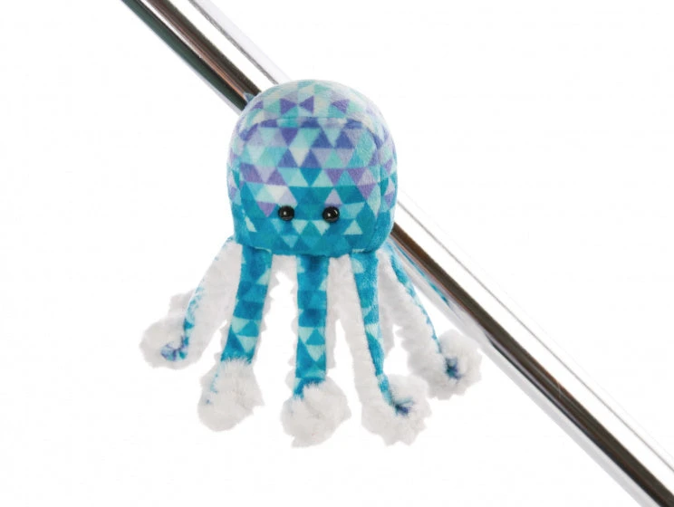 Nici Octopusmagneet Atlantic Friends 12 Cm Pluche Blauw