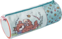 Nici Pennenetui Classic Bear Junior 20 X 8 Cm Polyester Blauw