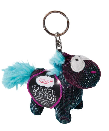 Nici Sleutelhanger Moon Beamer Junior 10 Cm Polyester Zwart