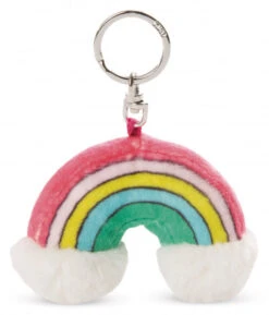 Nici Sleutelhanger Rainbow 8 X 6 Cm Pluche/polyester