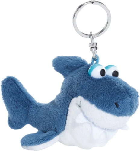 Nici Sleutelhanger Shark Hai-Ko junior 10 Cm Pluche Blauw 3 Nici Sleutelhanger Shark Hai-Ko junior 10 Cm Pluche Blauw