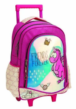 Nici Trolley-rugzak Forever Friends 30 Liter Softcase Roze